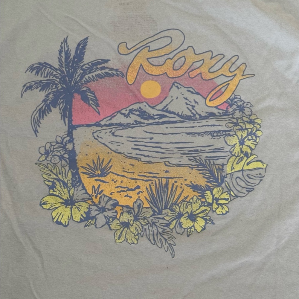 roxy blue tee - Picture 5 of 5